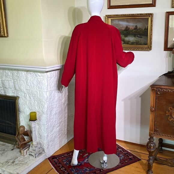 London Fog Oversized Maxi Length Trench Coat - Picture 5 of 13